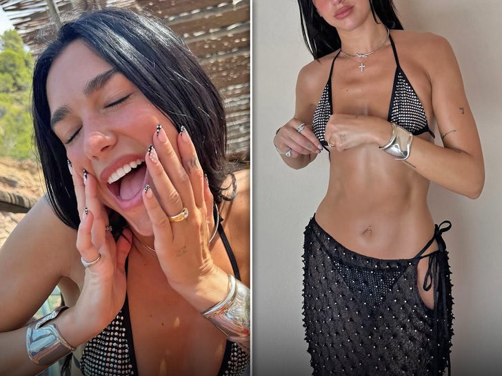 Dua Lipa Soaks Up the Sun in Deià, Spain