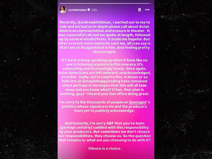 andrew barth feldman and constance wu insta