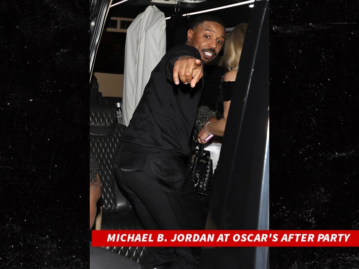 michael b jordan at oscars after party 2