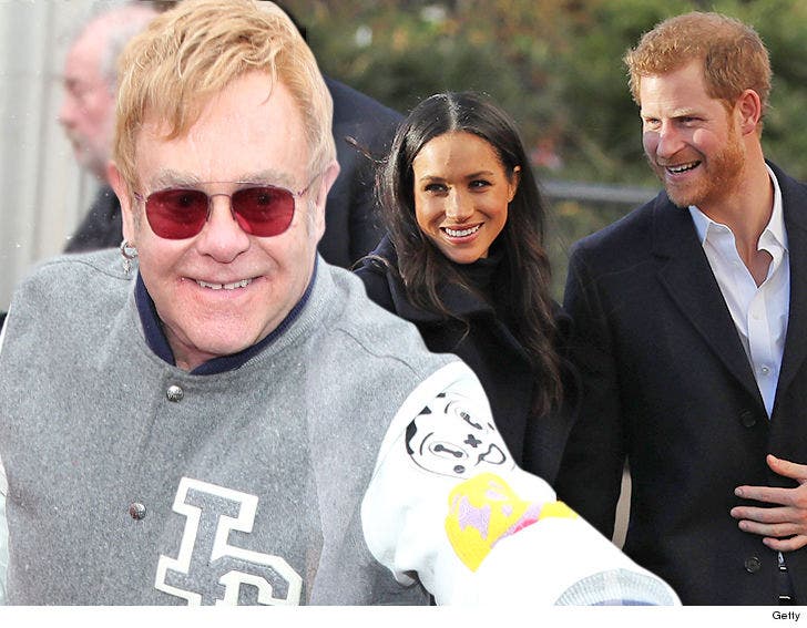 Elton John To Perform at Royal Wedding for Prince Harry :: 0516-elton-john-markel-harry-getty-7