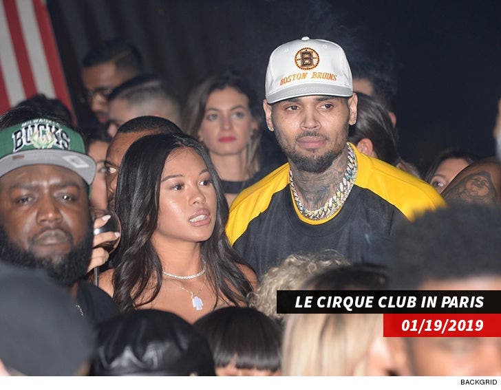 Chris Brown Arrested in Paris for Rape and Drug Charges :: 0122-chris-brown-ammika-harris-backgrid-4