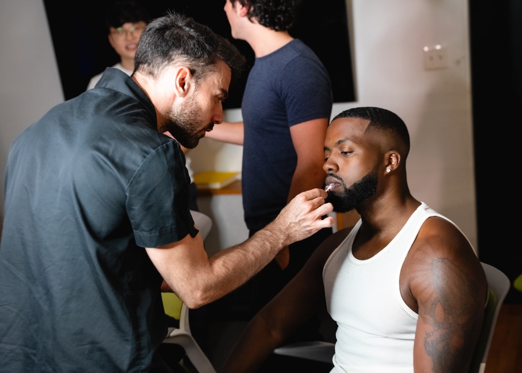 Blue Jacket Fashion Show Los Angeles 157