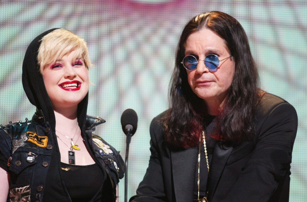 Ozzy And Kelly Osbourne Together 1