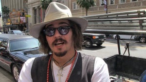 katy perry depp johnny twin heard impersonator bang amber married still but