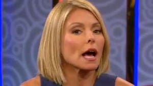 Kelly Ripa -- Back Tuesday After Tough Talk With Disney