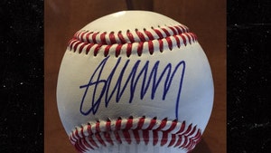 Donald Trump Autographed Baseball Prices Skyrocket (PHOTO)