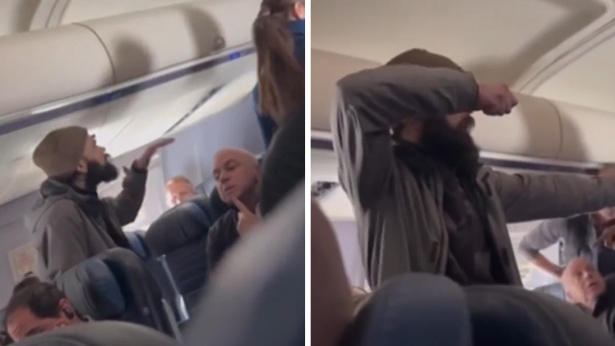 New Video Shows Violent Mid-Flight Attack, Passenger Arrested