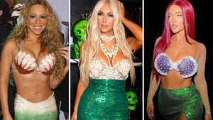 Celebrity Mermaid Costumes Through The Years