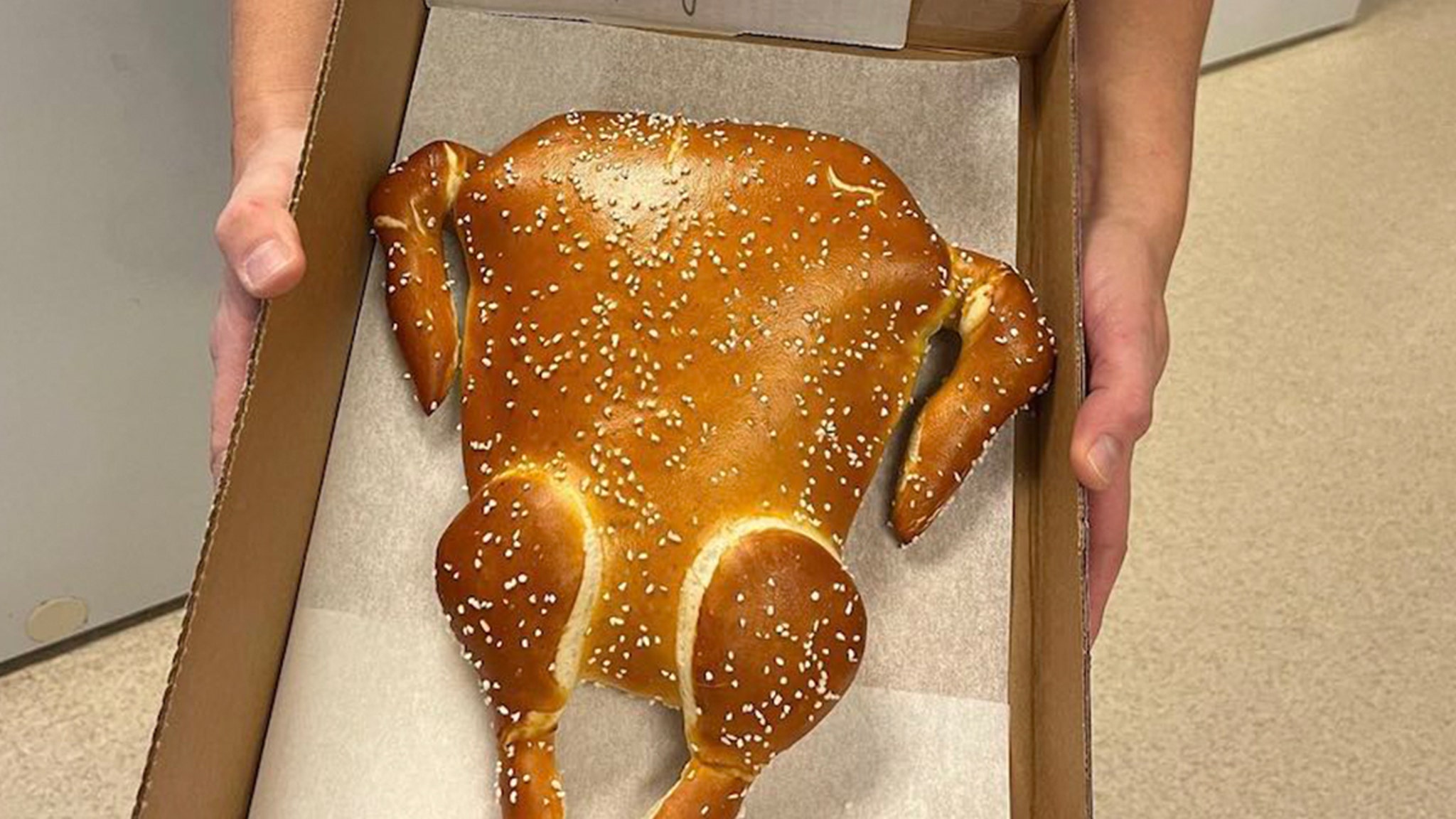 Turkey Pretzel Selling Like Crazy in Philadelphia for Thanksgiving