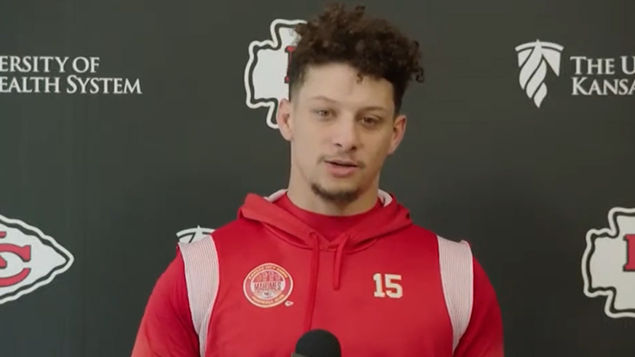 Patrick Mahomes Praises Brittany After Welcoming Third Child, 'She Crushed it'