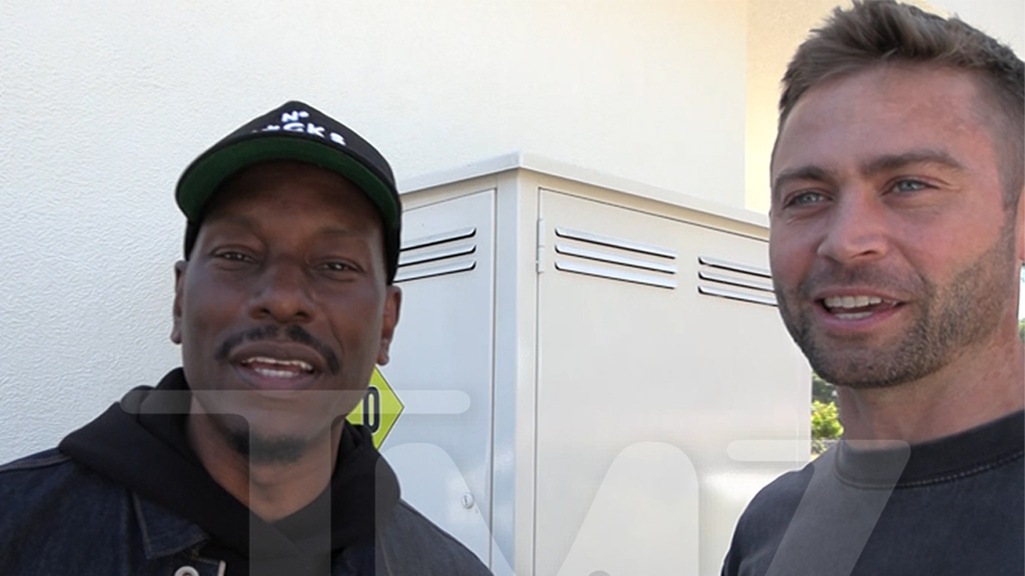 Tyrese Gibson Snatches Paul Walker's Brother Away Before He Can Talk 'Fast 11'