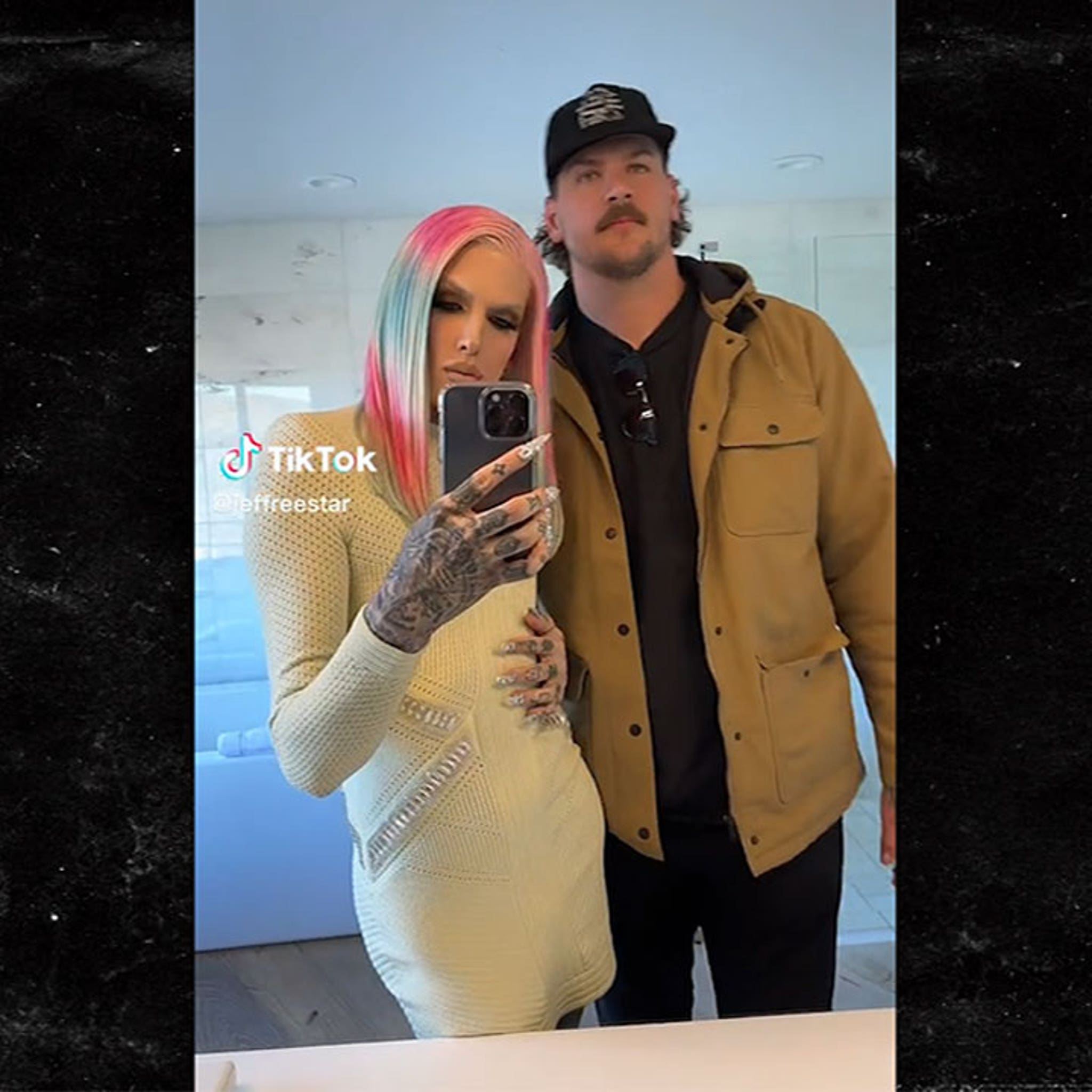 Jeffree Star Blasts NFL Star's 'Insecure' Wife After Teasing Lover