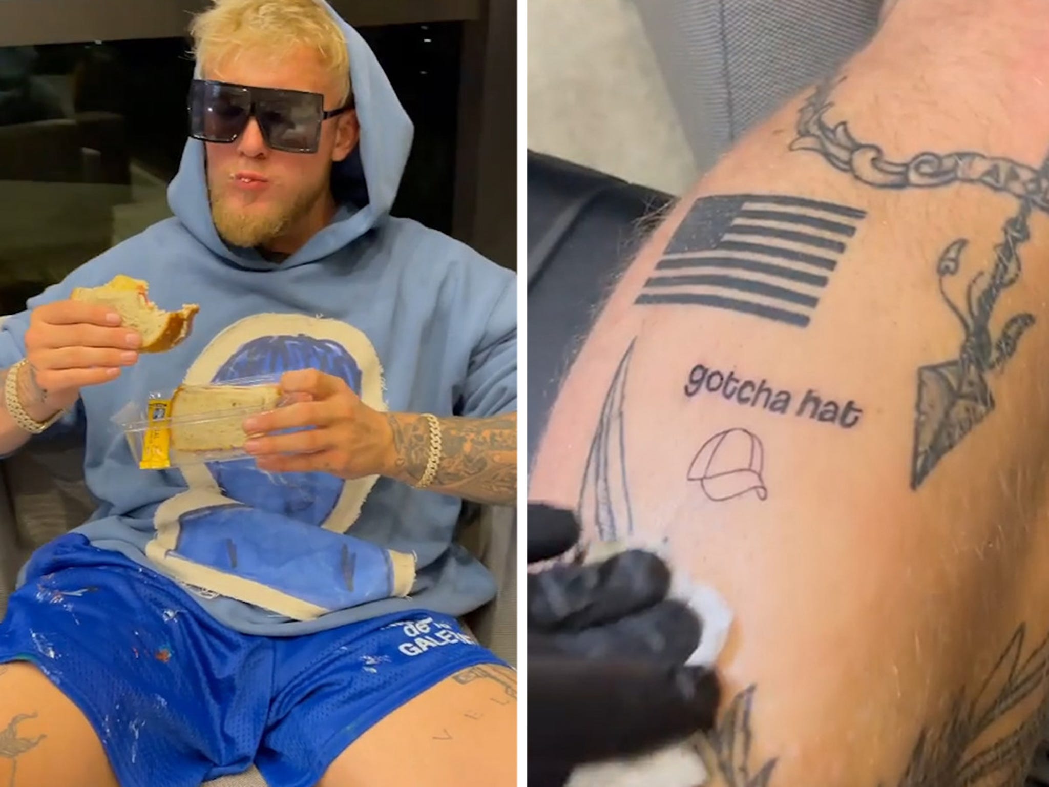 World Champion Boxer Gets Savage Tattoo To Call Out Jake Paul