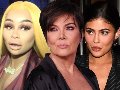 Kris Jenner, Kylie Jenner, Blac Chyna