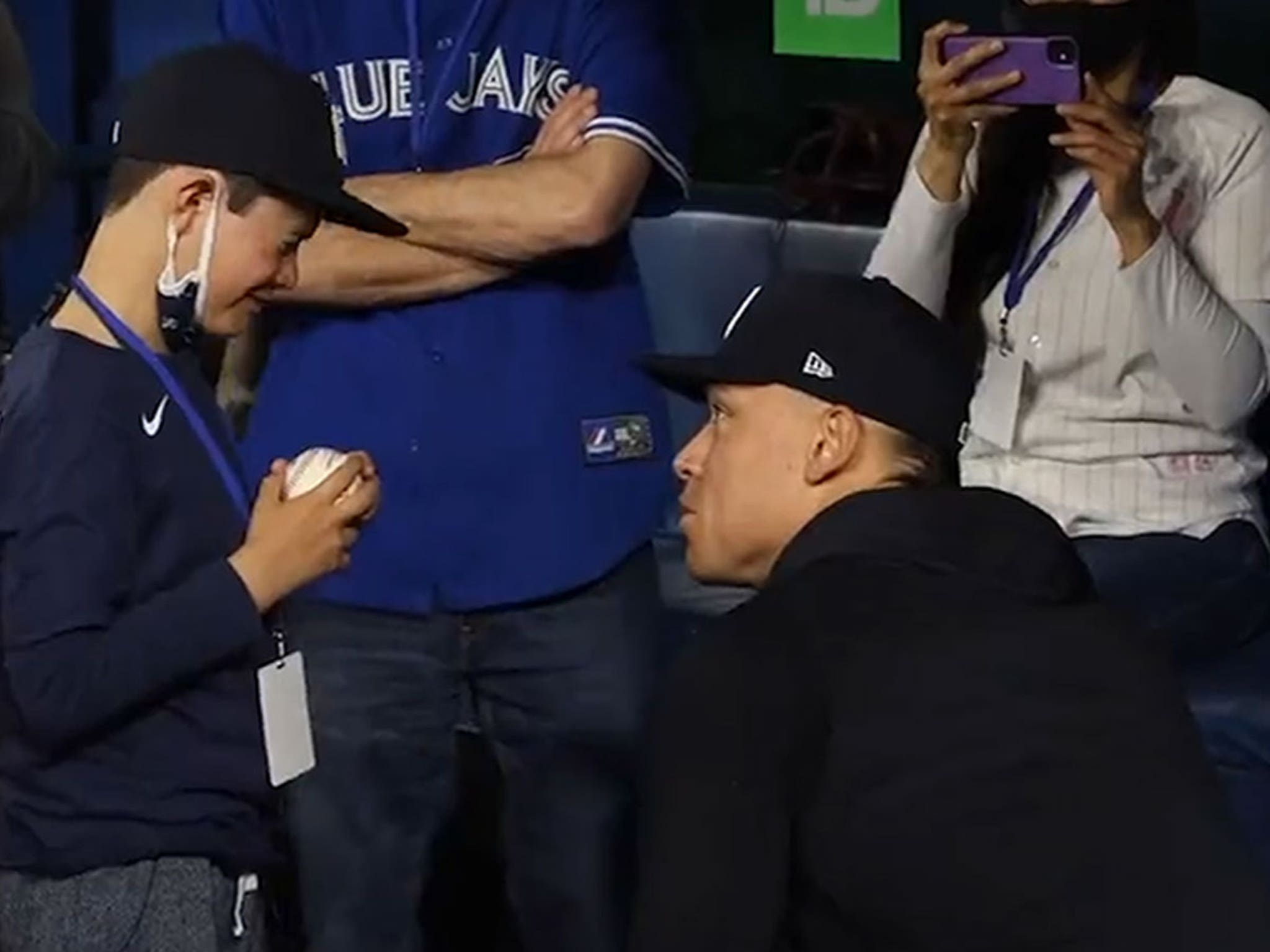 Aaron Judge Meets With Viral Yankees Fan, Brings Him To Tears Again!