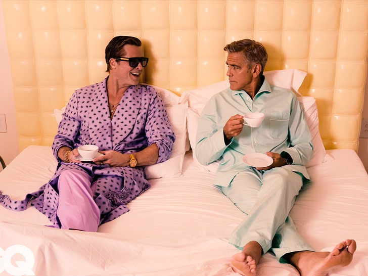 george clooney and brad pitt gq 1