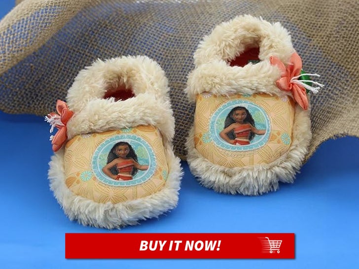 Disney-Moana-Toddler-Girl's-Plush-A-Line-Slippers-with-Faux-Fur-MAIN