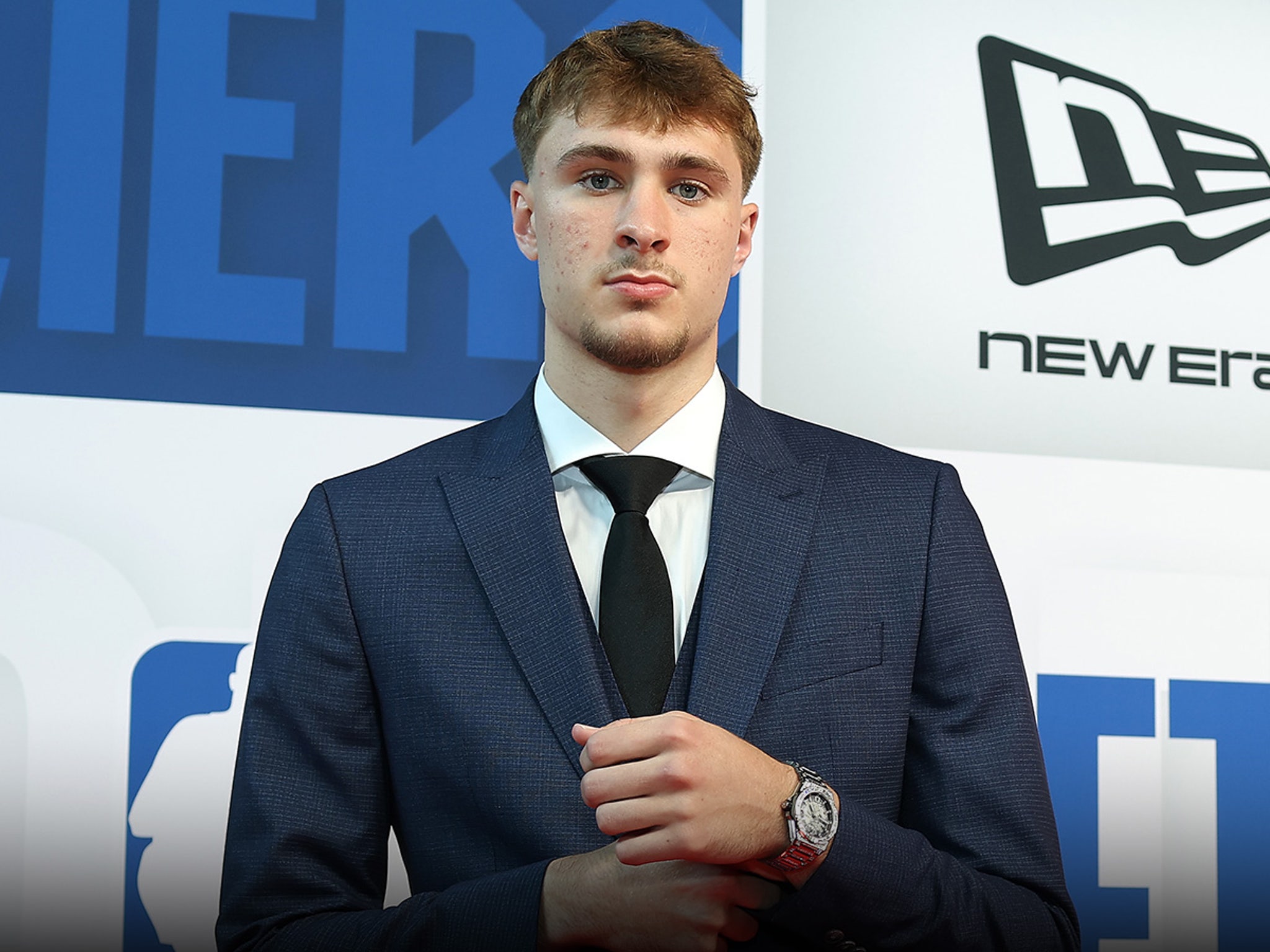 Cooper Flagg Inks Deal With BOSS, Rocking Designer Suit For NBA Draft