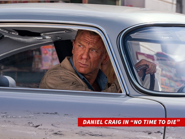 daniel craig in 'No Time To Die' shutterstock