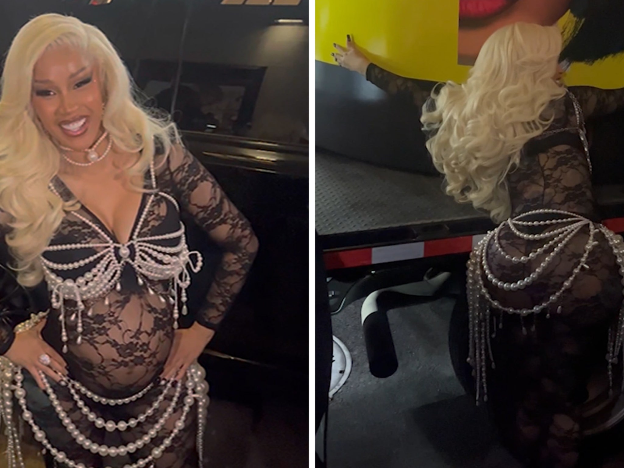 Stefon Diggs Surprises Cardi B With Truck Full of Roses for Album Release