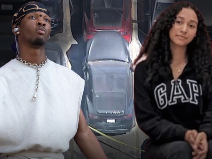 d4vd and celeste tesla car getty facebook abc 1