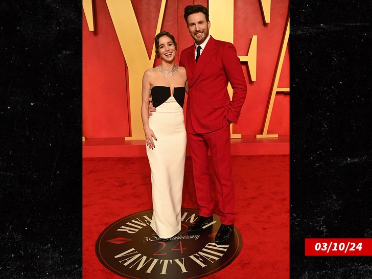 Alba Baptista Chris Evans Getty 1