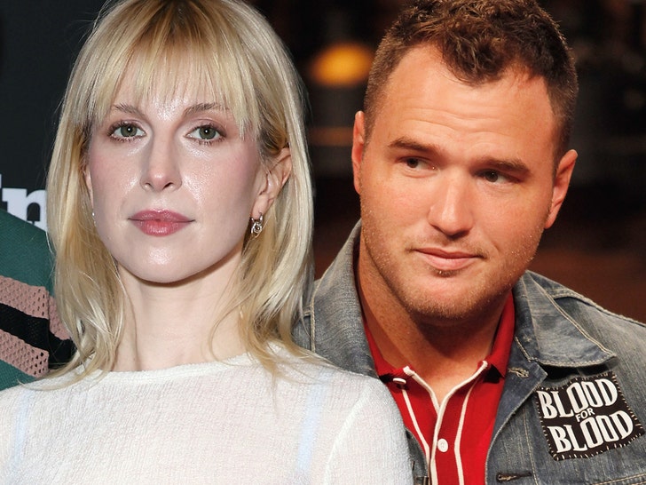hayley williams and Chad Gilbert getty