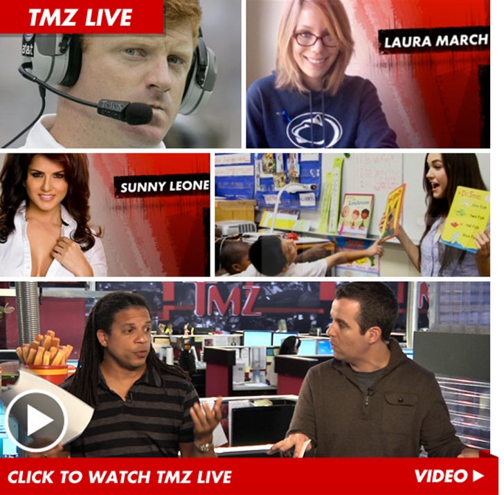 Sunny Leone Video Sex Download Wwe - TMZ Live: Penn State Scandal -- McQueary Finally Gets the Boot ... for Now