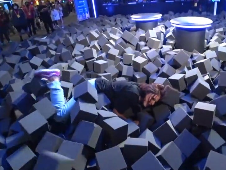 Adriana Chechik Black Cock - Twitch Streamer Adriana Chechik Breaks Her Back in Foam Pit at TwitchCon
