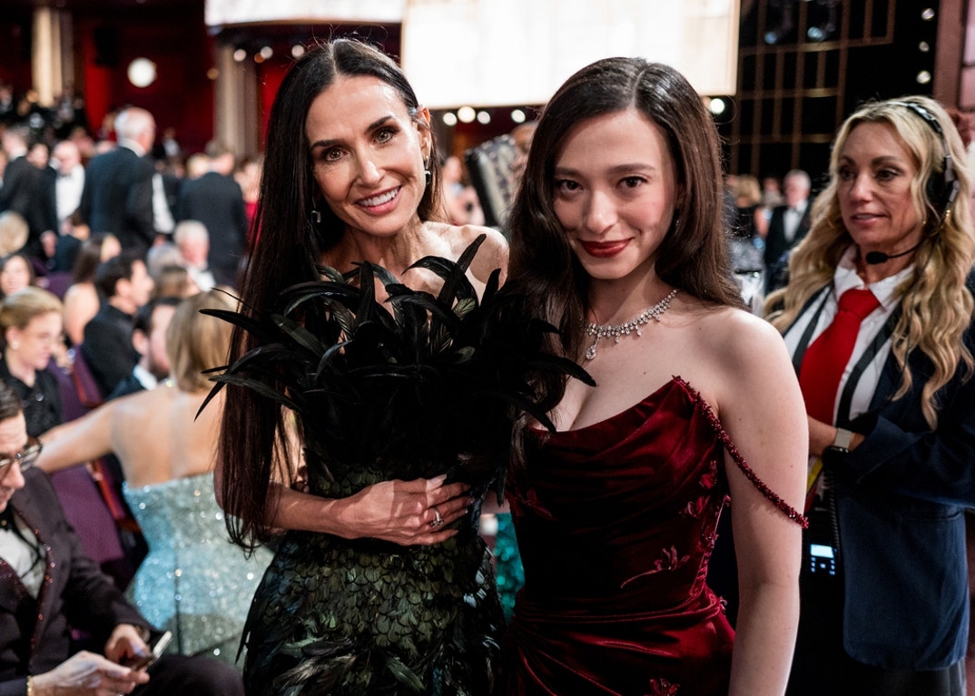 Demi Moore and Mikey Madison