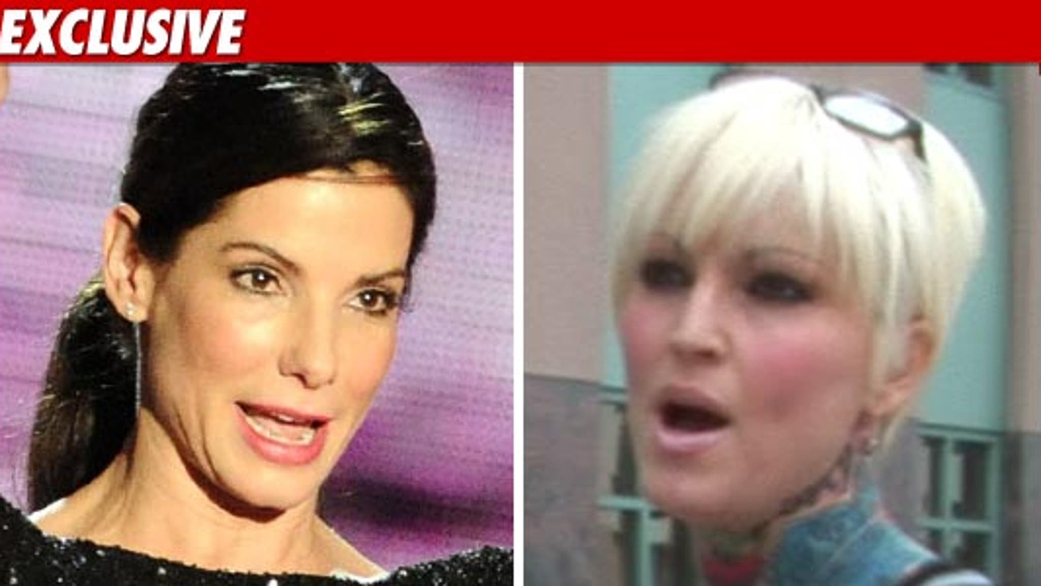 Sandra Bullock and Jesse James Ex-Wife -- The Alleged Confrontation photo