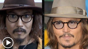 Johnny Depp -- Doubled Up by Japanese Superfan