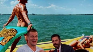 Rob Gronkowski -- I Wasn't Naked During Shoot, But GQ Says ...