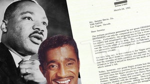 Martin Luther King Jr.'s Thank-You Letter to Sammy Davis Jr. Up for Sale