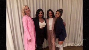 Kamala Harris' CA Fundraiser Crashed by Ariana Grande, Katy Perry, Demi Lovato