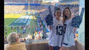 World Series Boob Flashers Get VIP Treatment at L.A. Chargers Game