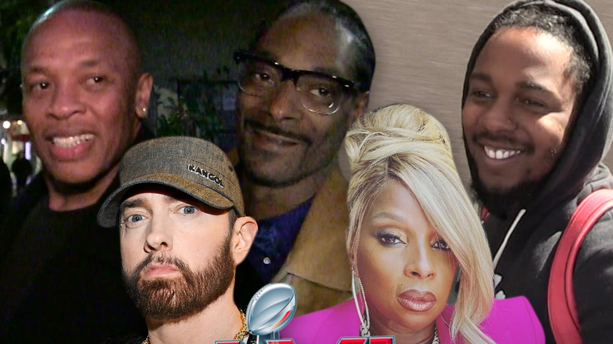 Super Bowl Halftime Show Drops Hype Vid With Dr. Dre Eminem Mary J. Blige – TMZ