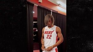 Jimmy Butler Rocks Emo Hairstyle For Miami Heat Media Day