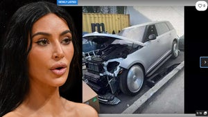 Kim Kardashian's 2022 Range Rover for Sale on Carfax, Looks Banged Up