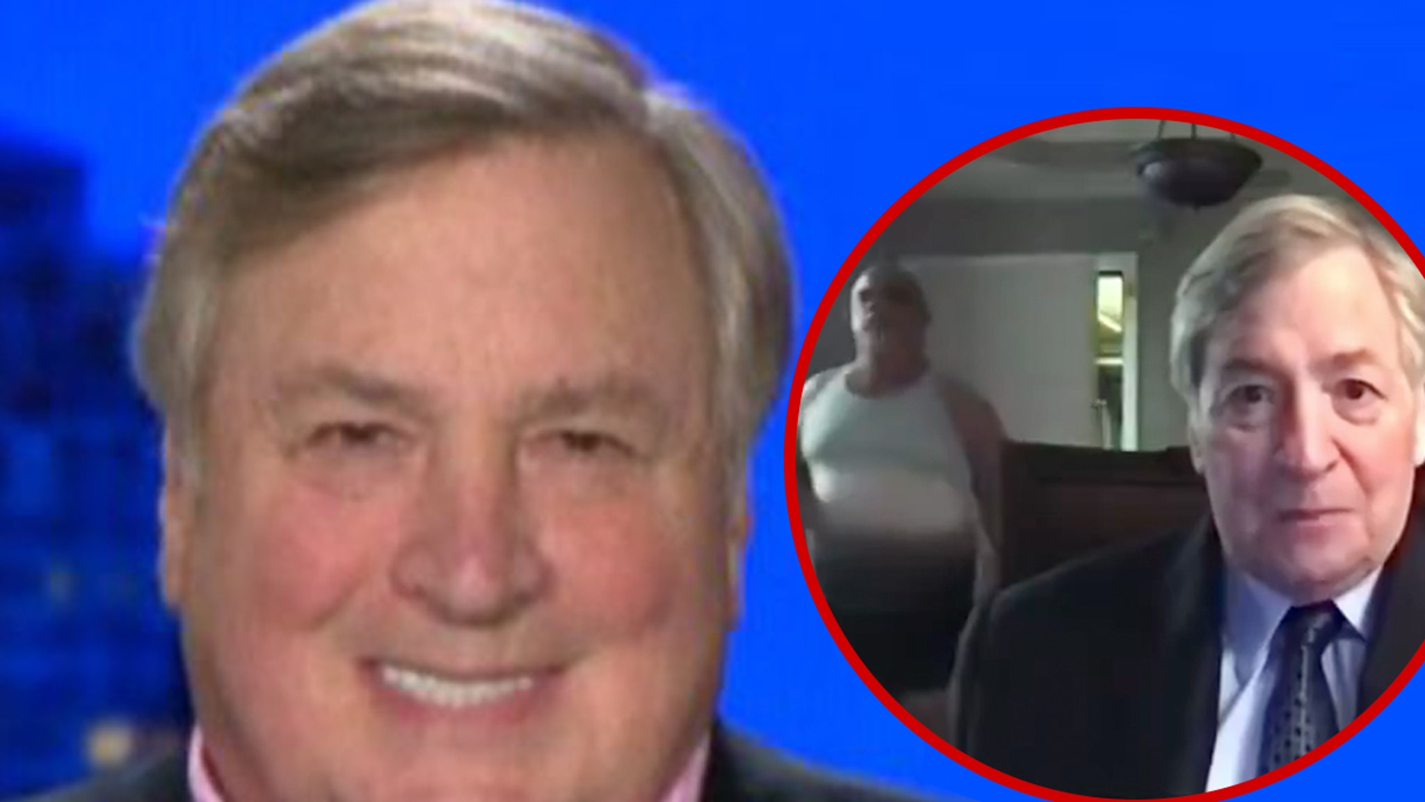 Dick Morris' Underwear Interview Photobomber Is His Wife's Keeper
