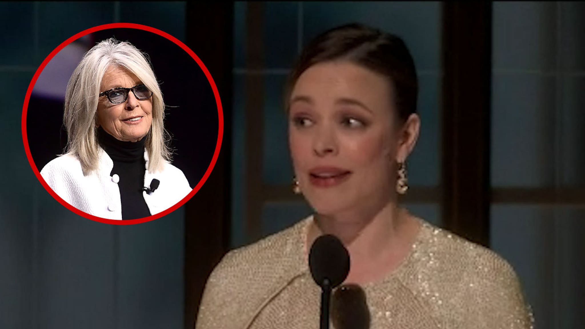 Rachel McAdams Gives Emotional Tribute to Diane Keaton at the 2026 Oscars
