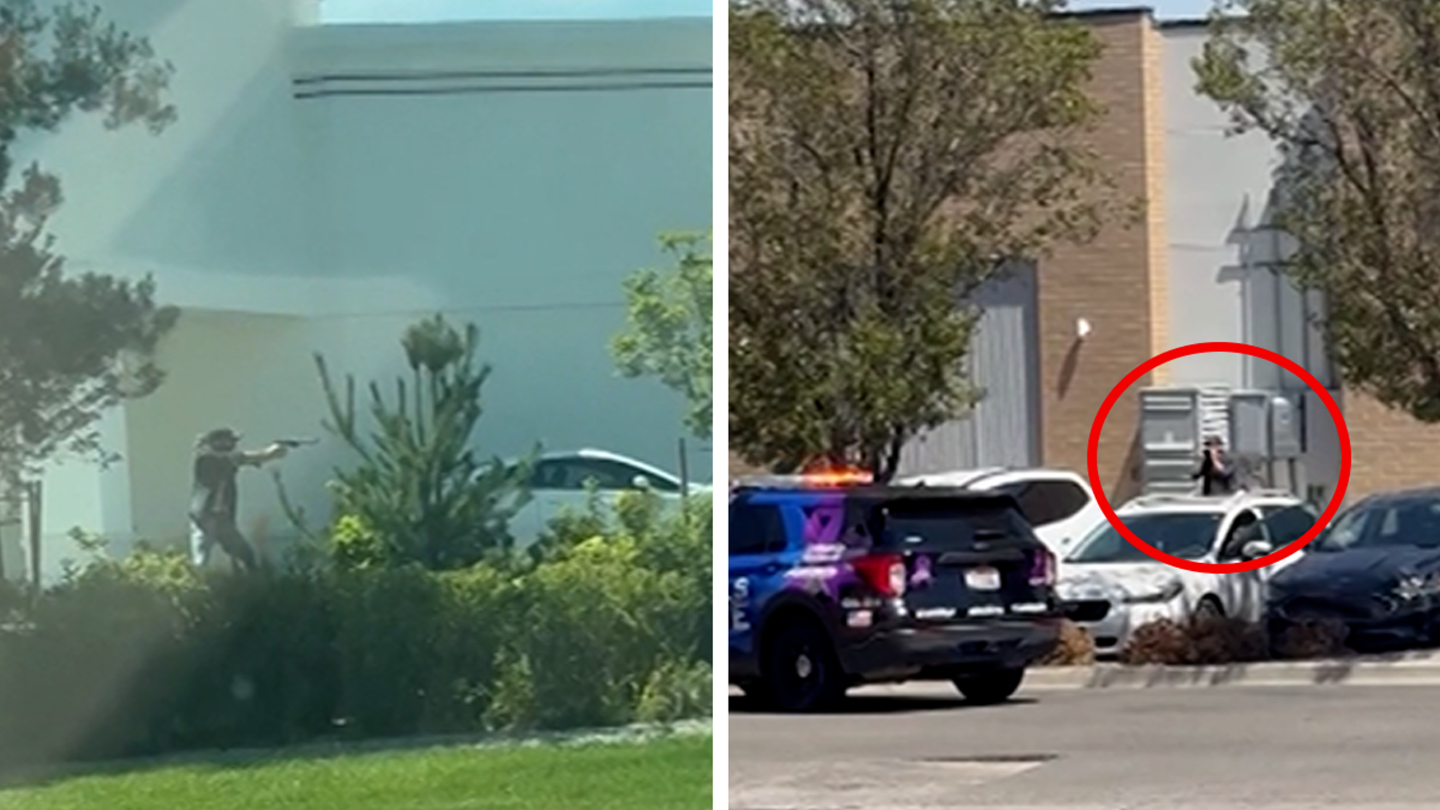 Gun-Wielding Bystander Fired at Idaho In-N-Out Mass Shooter, Video Shows