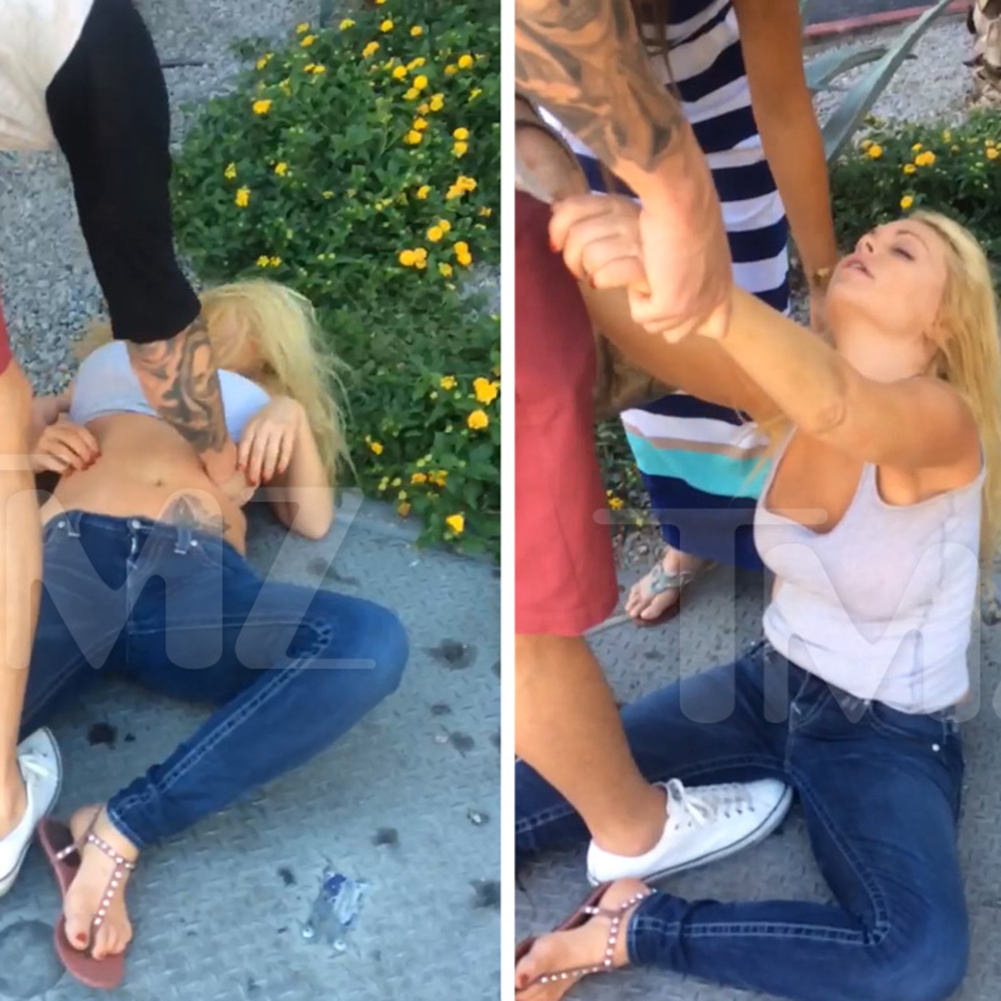 Porn Star Jesse Jane -- Passed OUT COLD On the Vegas Strip! (VIDEO) photo picture