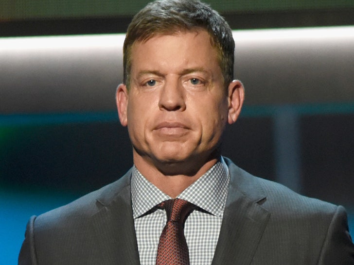 Der 57 Jahre alte 193 cm große Troy Aikman im 2024 Foto