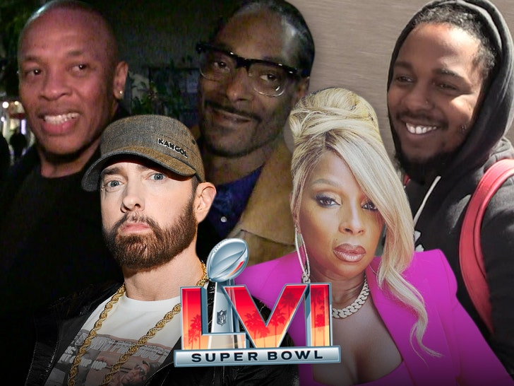 Super Bowl Halftime Show Drops Hype Vid With Dr. Dre, Eminem, Mary J. Blige