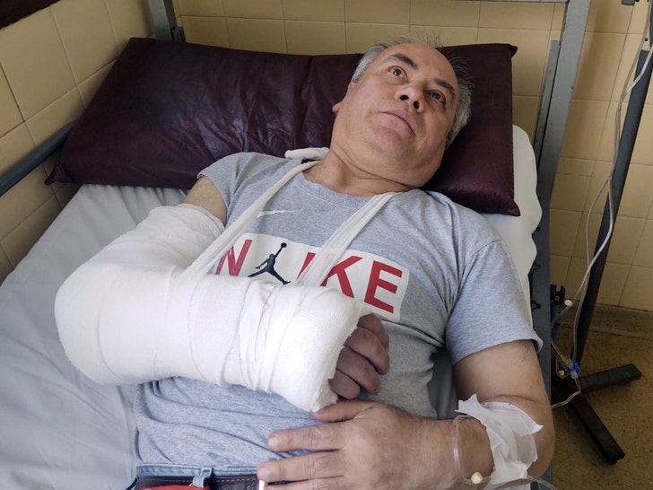 Pedro Orquera injury