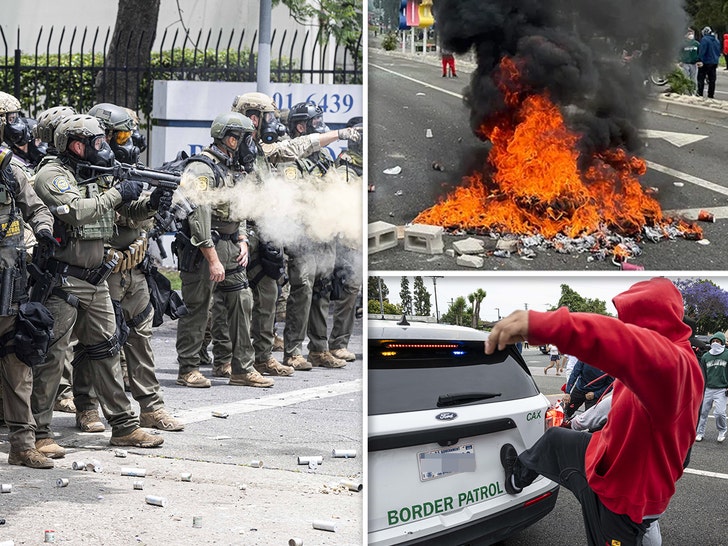 ICE Raid Protests in Los Angeles