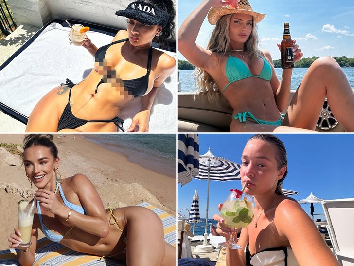 Summer Cocktail Stars -- Bikini Brews!