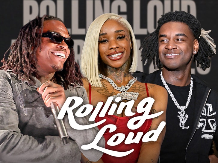 gunna sexyy red ken carson rolling loud main getty