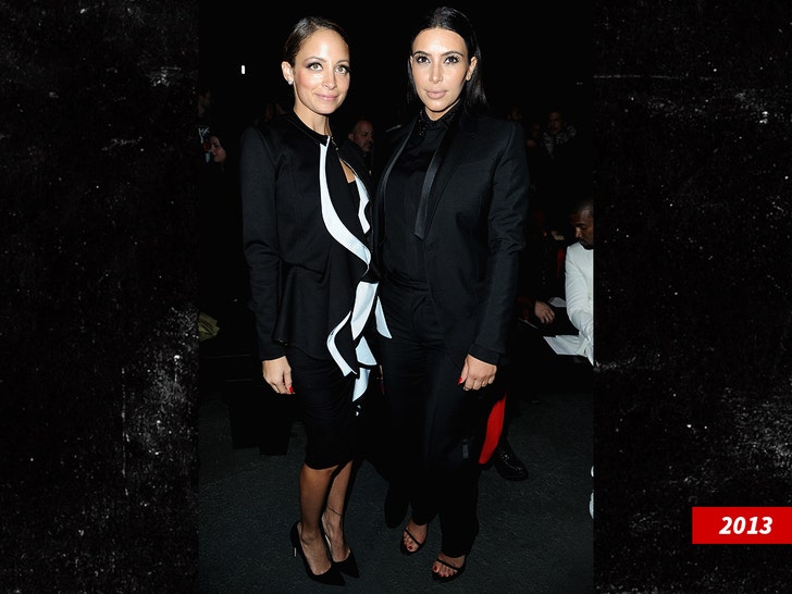 kim kardashian and nicole richie getty 1
